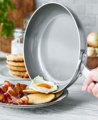 Chatham Tri-Ply Stainless Steel Ceramic Nonstick 3 Piece Frying Pan Set