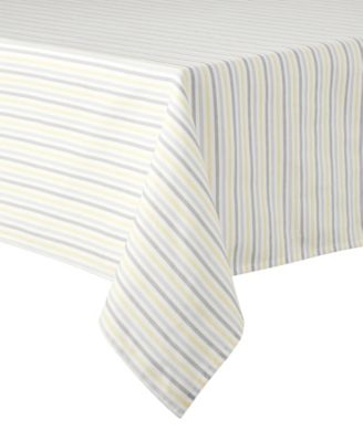 Daisy Stripe Tablecloth, 60" x 84"