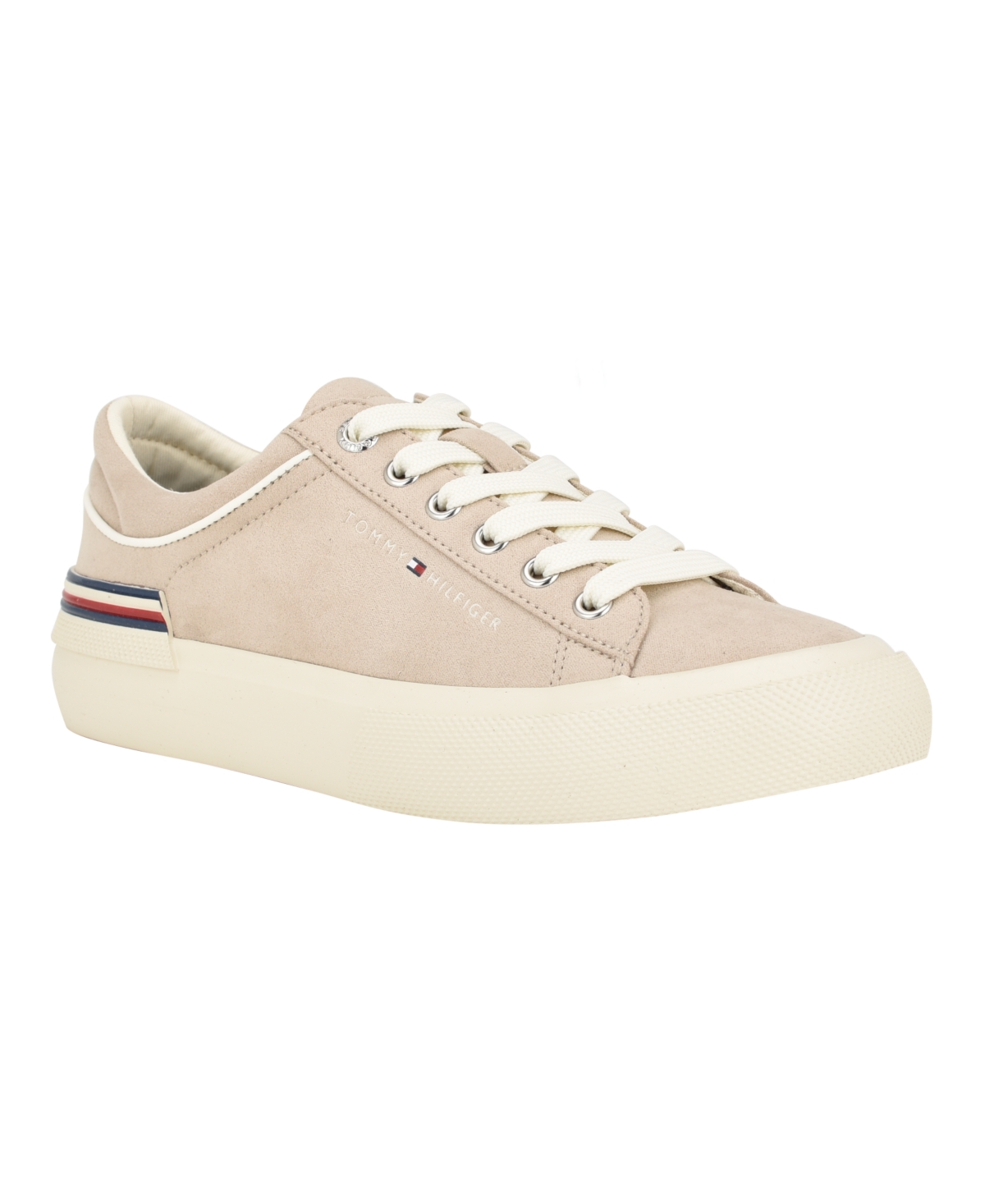 Tommy Women's Kerline Casual Lace Up Sneakers Women's Shoes In Cream Manmade | ModeSens