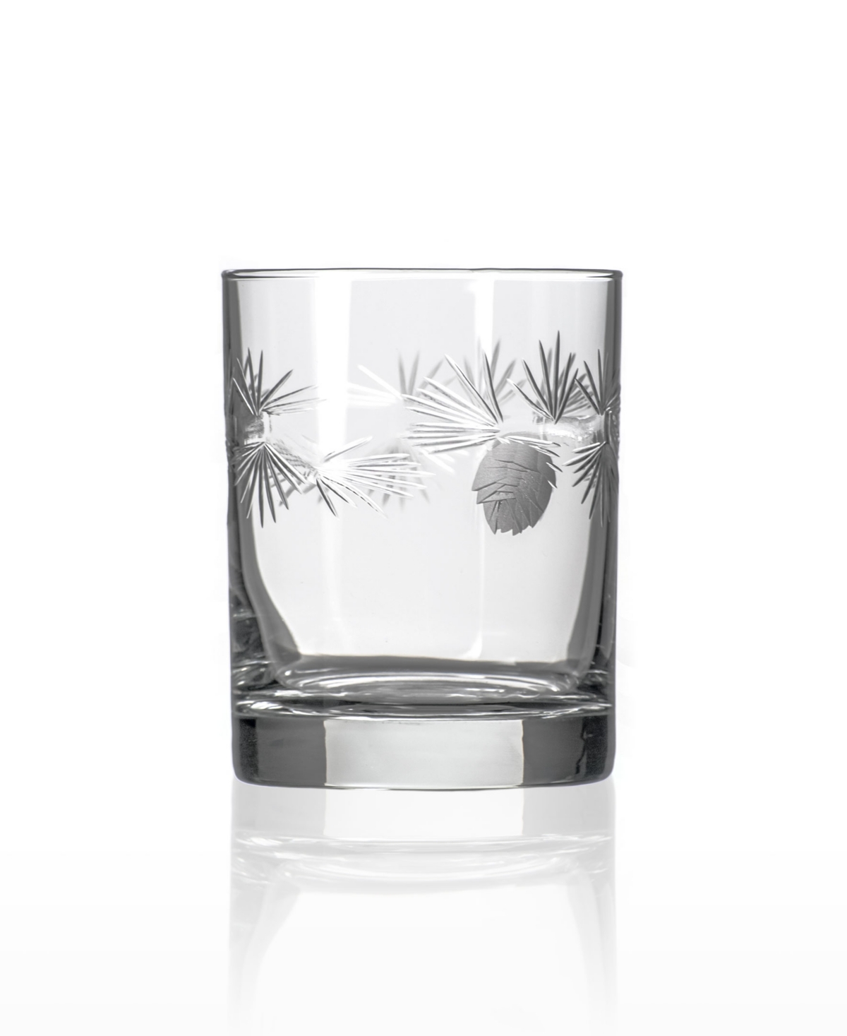 Rolf Glass Icy Pine Double Old Fashioned Glass - Set of 4 Glasses