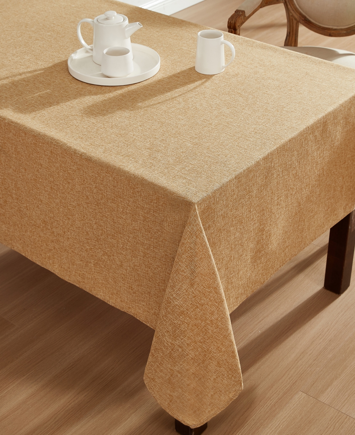 Laura Ashley Harper Tablecloth, 120" L x 60" W