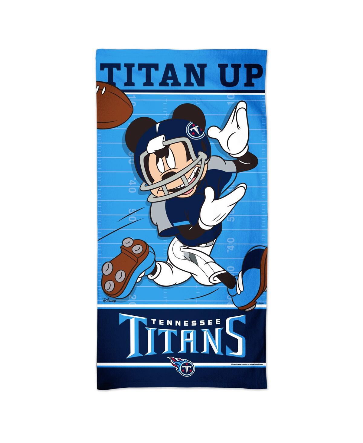 Wincraft Tennessee Titans 30'' X 60'' Disney Spectra Beach Towel In Multi