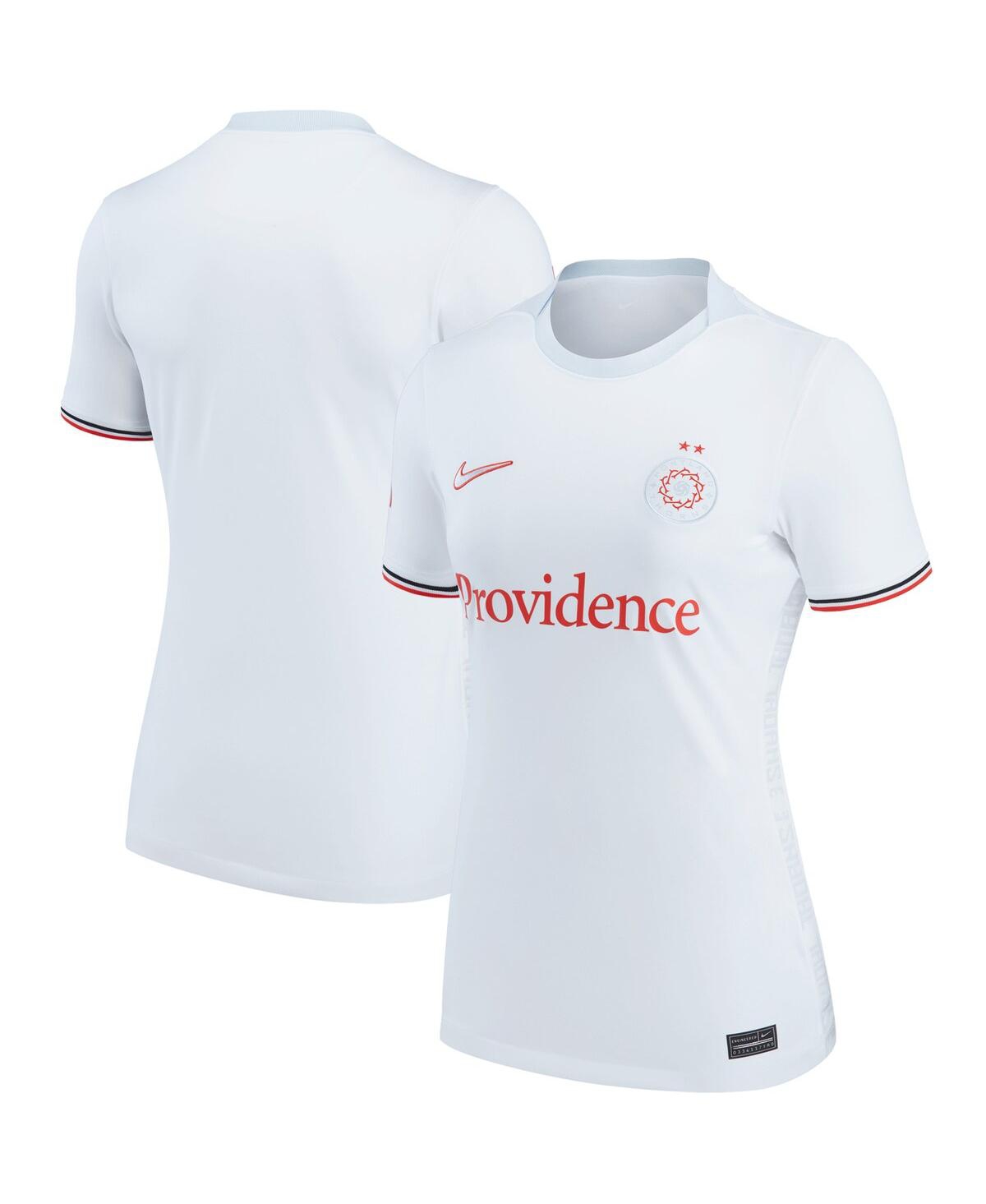 Women's NikePortland Thorns Fc 2022 Replica Away Match Jersey - White