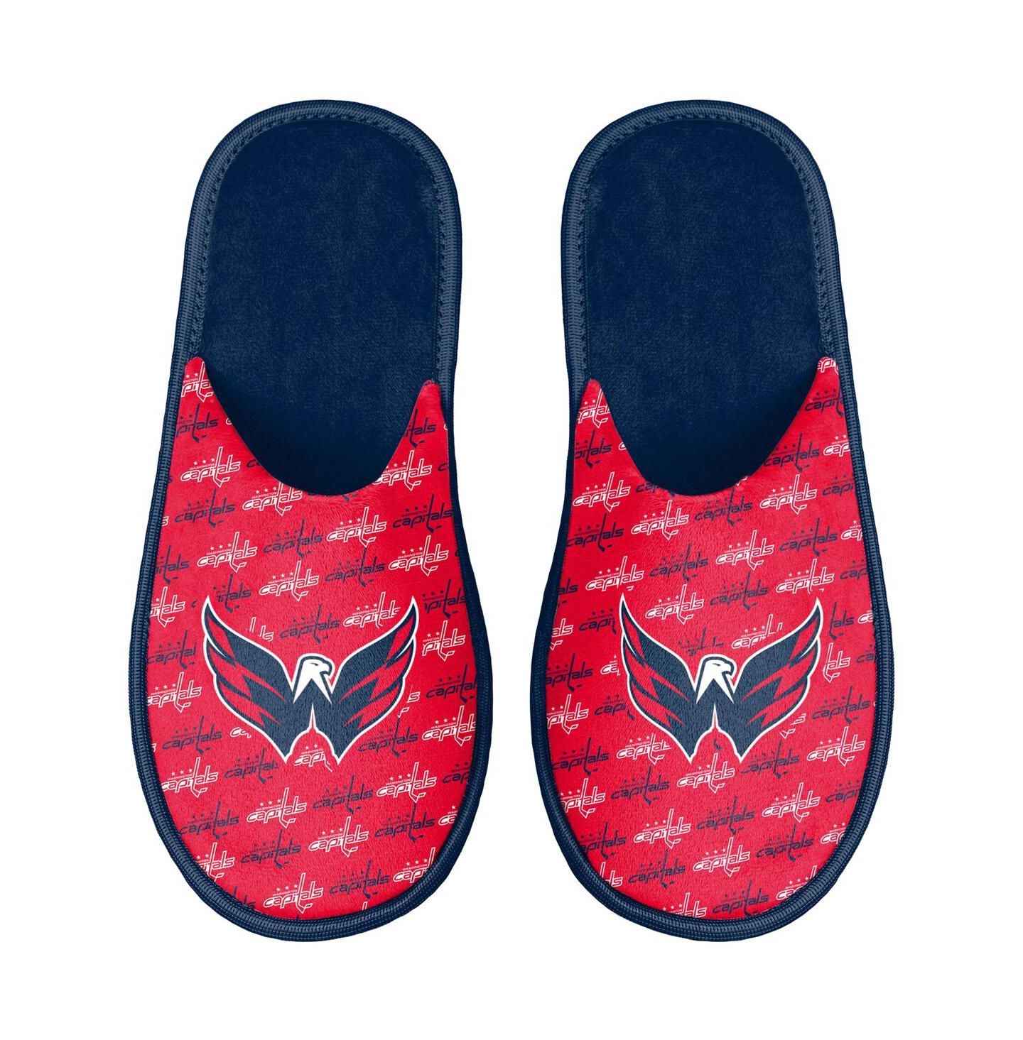 Детские тапочки FOCO Washington Capitals Team Scuff Slippers — фото 3