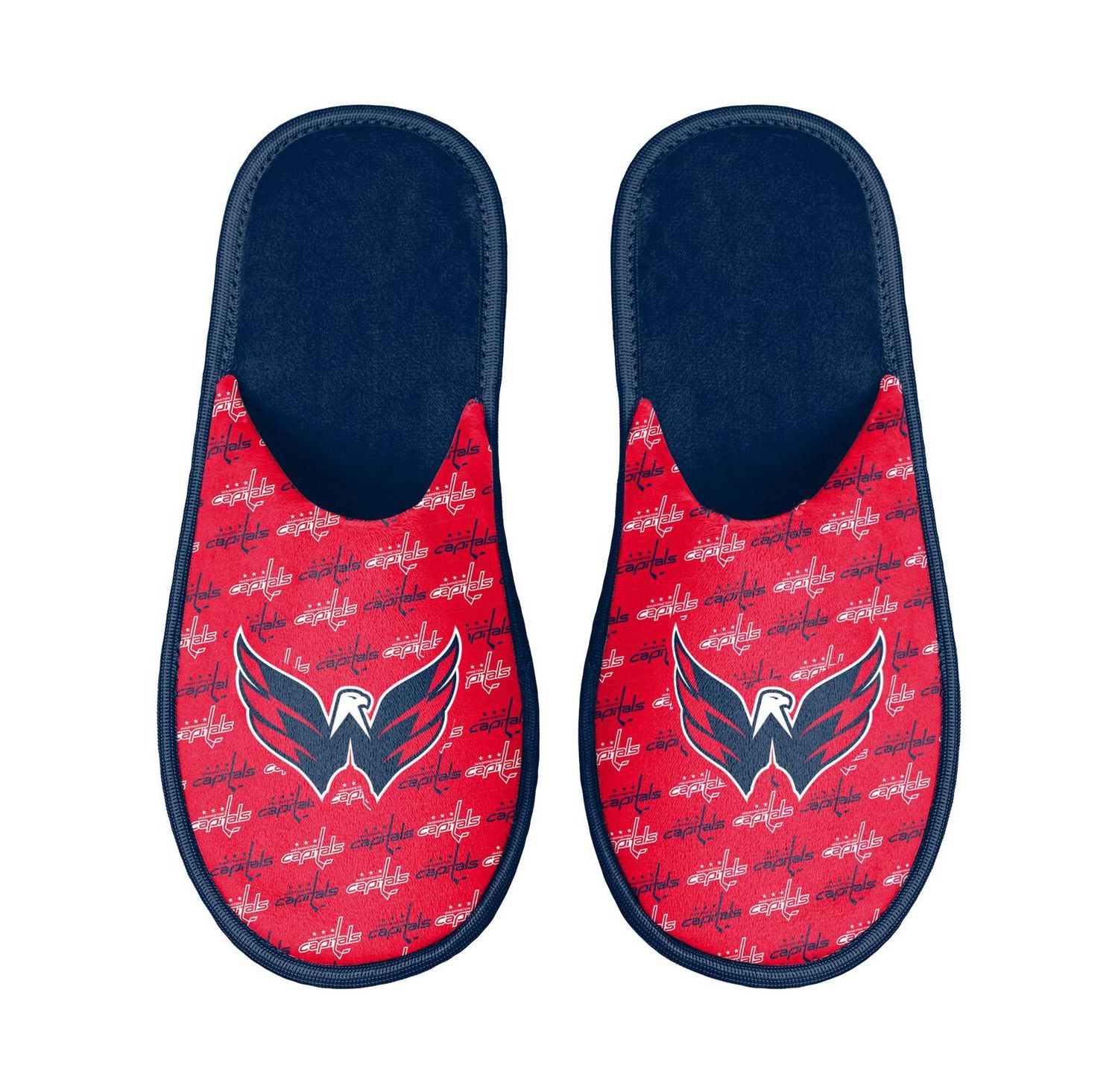 Youth Boys and Girls Washington Capitals Team Scuff Slippers