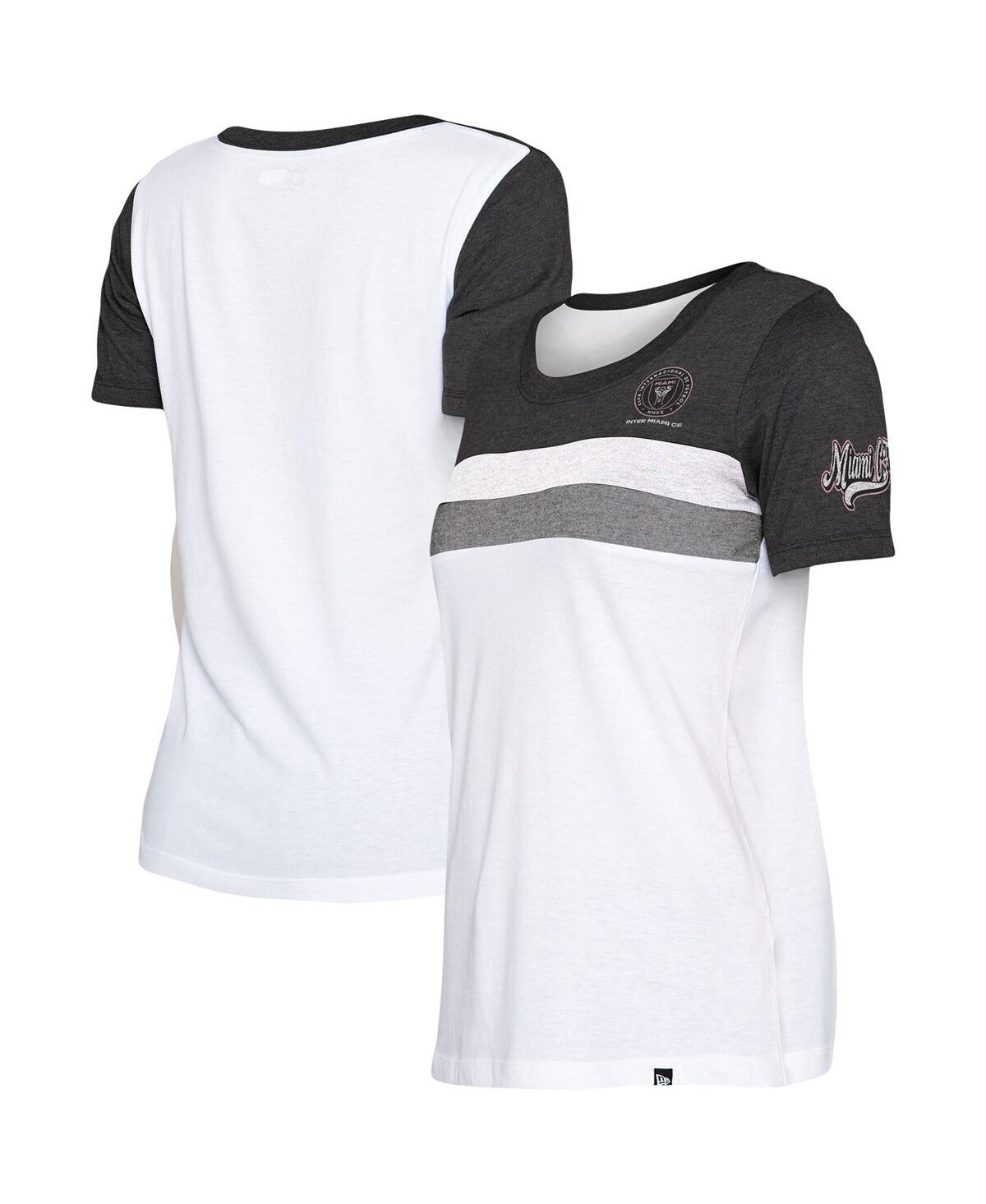 Women's New EraInter Miami Cf Team T-shirt - White
