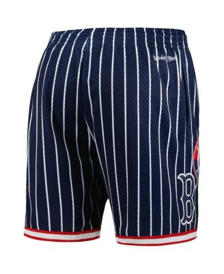 Men's Navy Boston Red Sox Cooperstown Collection 2004 World Series City Collection Mesh Shorts