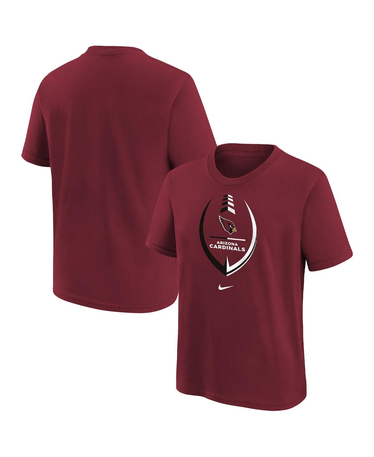 Nike Babies' Girls Preschool  Cardinal Arizona Cardinals Icon T-shirt
