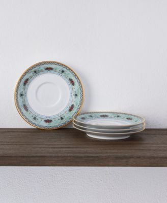 Serene Garden Set of 4 Saucers, 6"