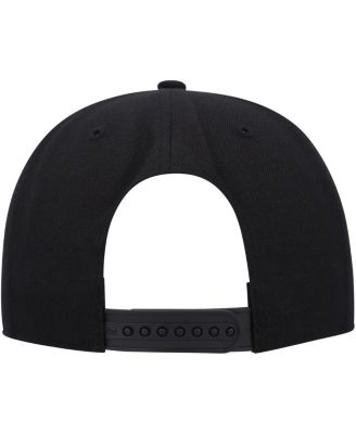 Men's Black Pittsburgh Penguins Sure Shot Captain Snapback Hat