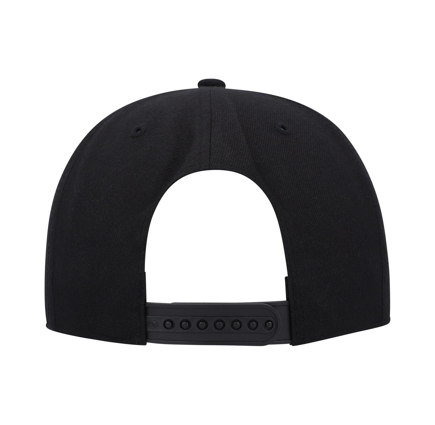 Men's Black Pittsburgh Penguins Sure Shot Captain Snapback Hat