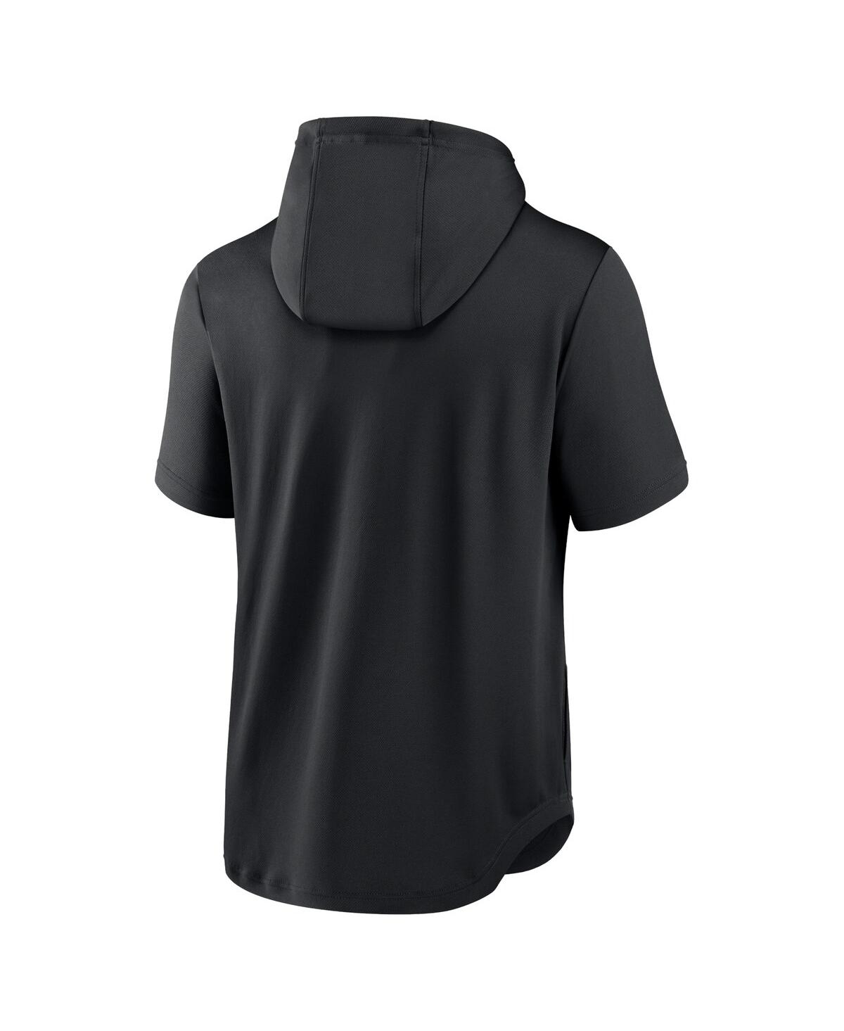 Men's NikeSan Francisco Giants City Connect Short Sleeve Pullover Hoodie - Black