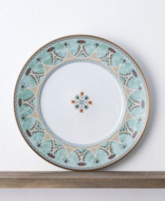Serene Garden Set of 4 Dinner Plates, 10.50"