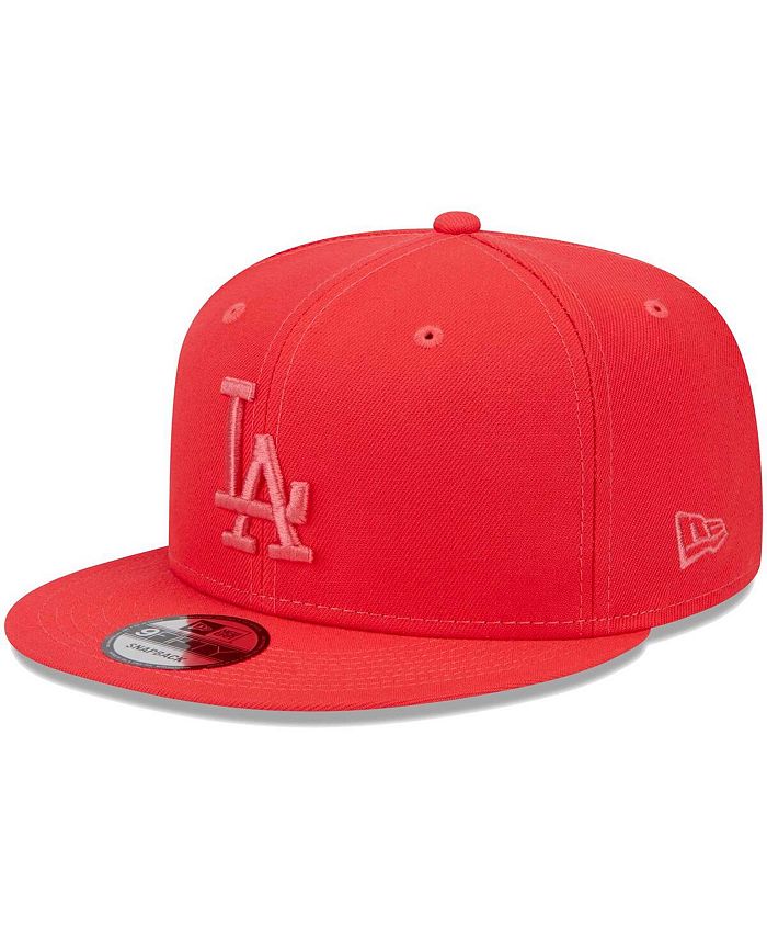 New Era Men's Red Los Angeles Dodgers Spring Color Basic 9FIFTY