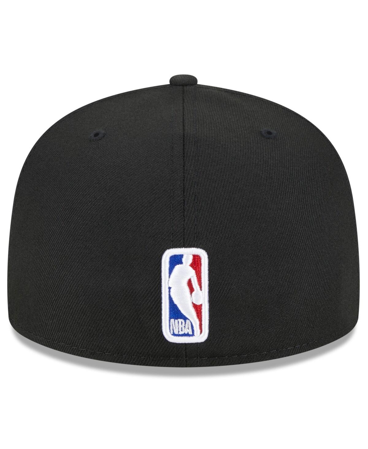 Shop New Era Men's  Black Brooklyn Nets 2023 Nba Draft 59fifty Fitted Hat