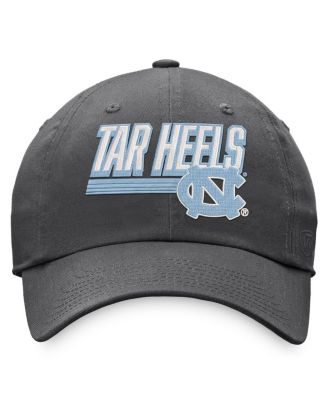 Men's Charcoal North Carolina Tar Heels Slice Adjustable Hat
