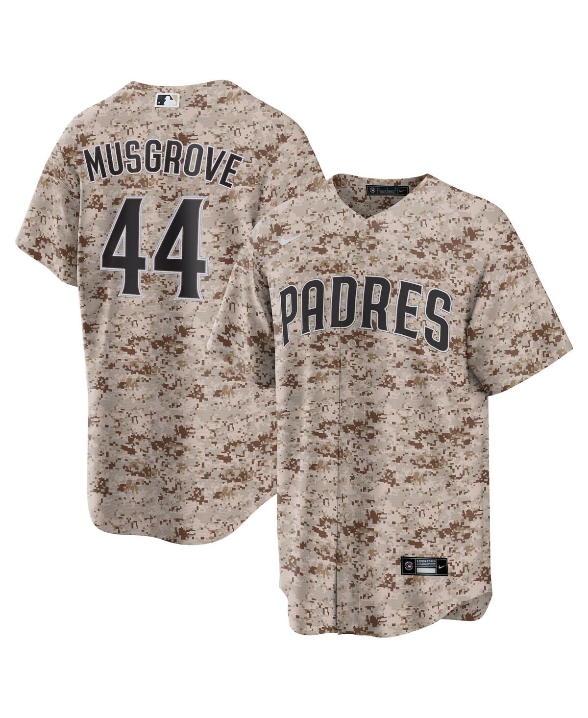 Men's Nike Joe MusgroveSan Diego Padres Usmc Alternate Replica Player Jersey - Camo