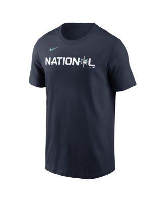 Men's Navy 2023 MLB All Star Game Wordmark T-shirt