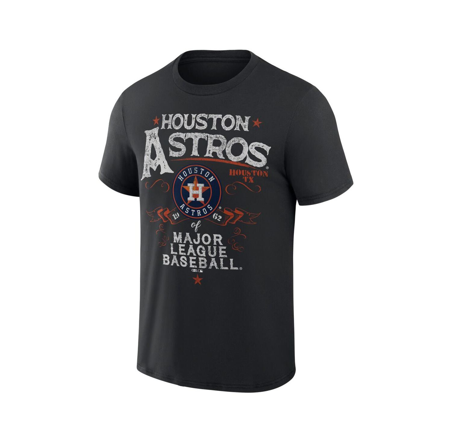 Men's Darius Rucker Collection by Black Houston Astros Beach Splatter T-shirt