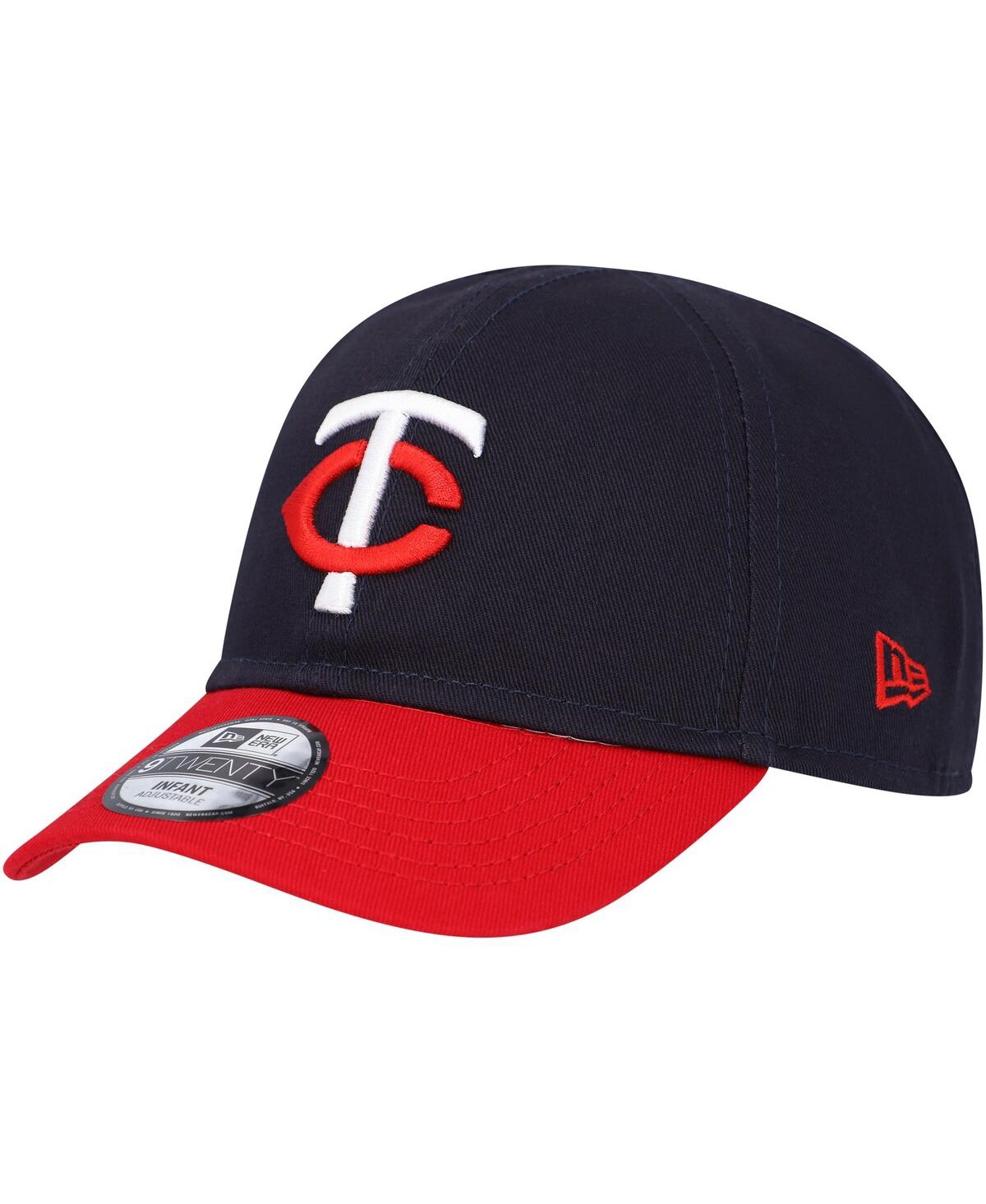 New Era Infant Boys And Girls  Navy Minnesota Twins Team Color My First 9twenty Flex Hat In Navy