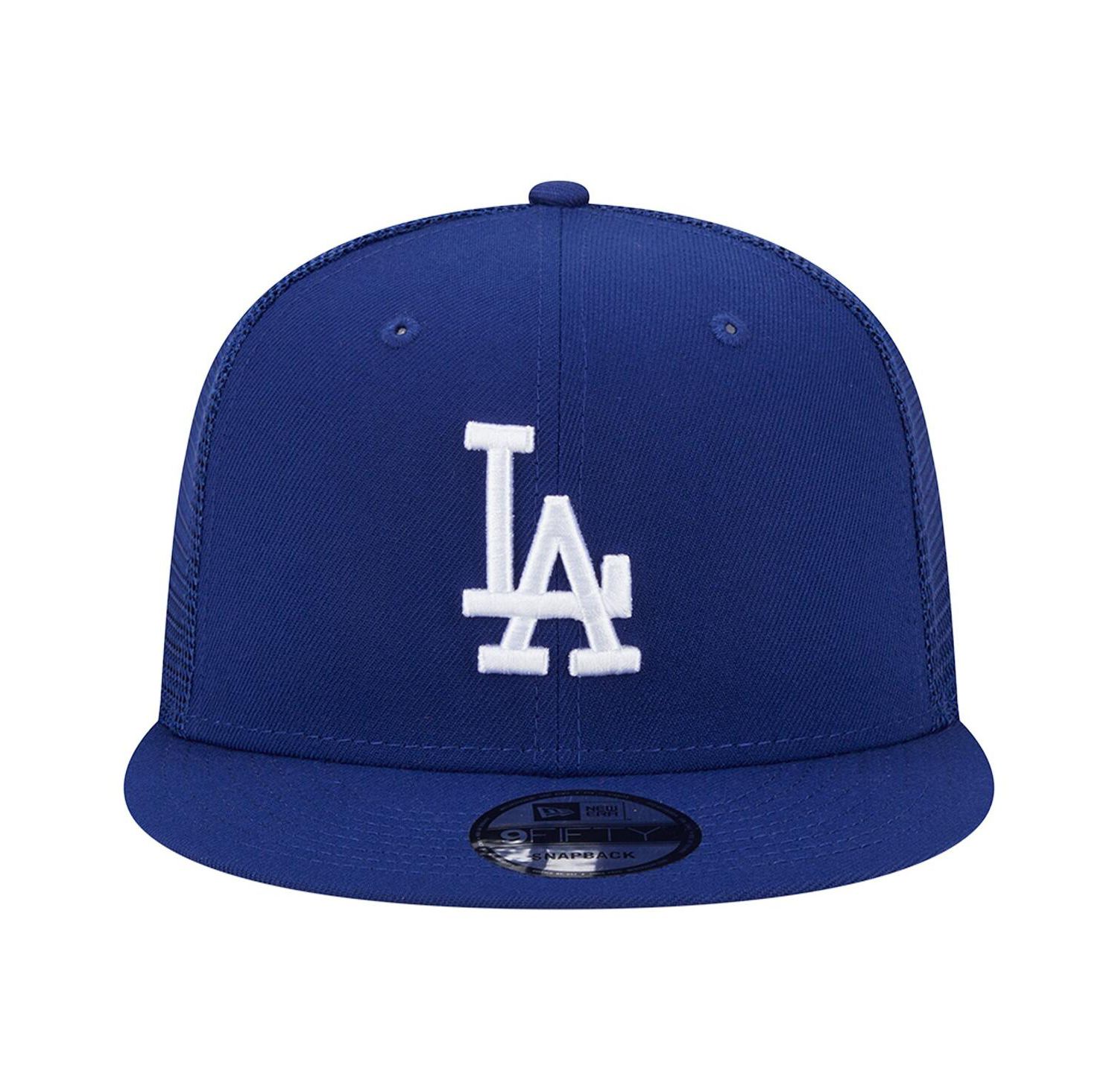 Men's Royal Los Angeles Dodgers Team Color Trucker 9FIFTY Snapback Hat