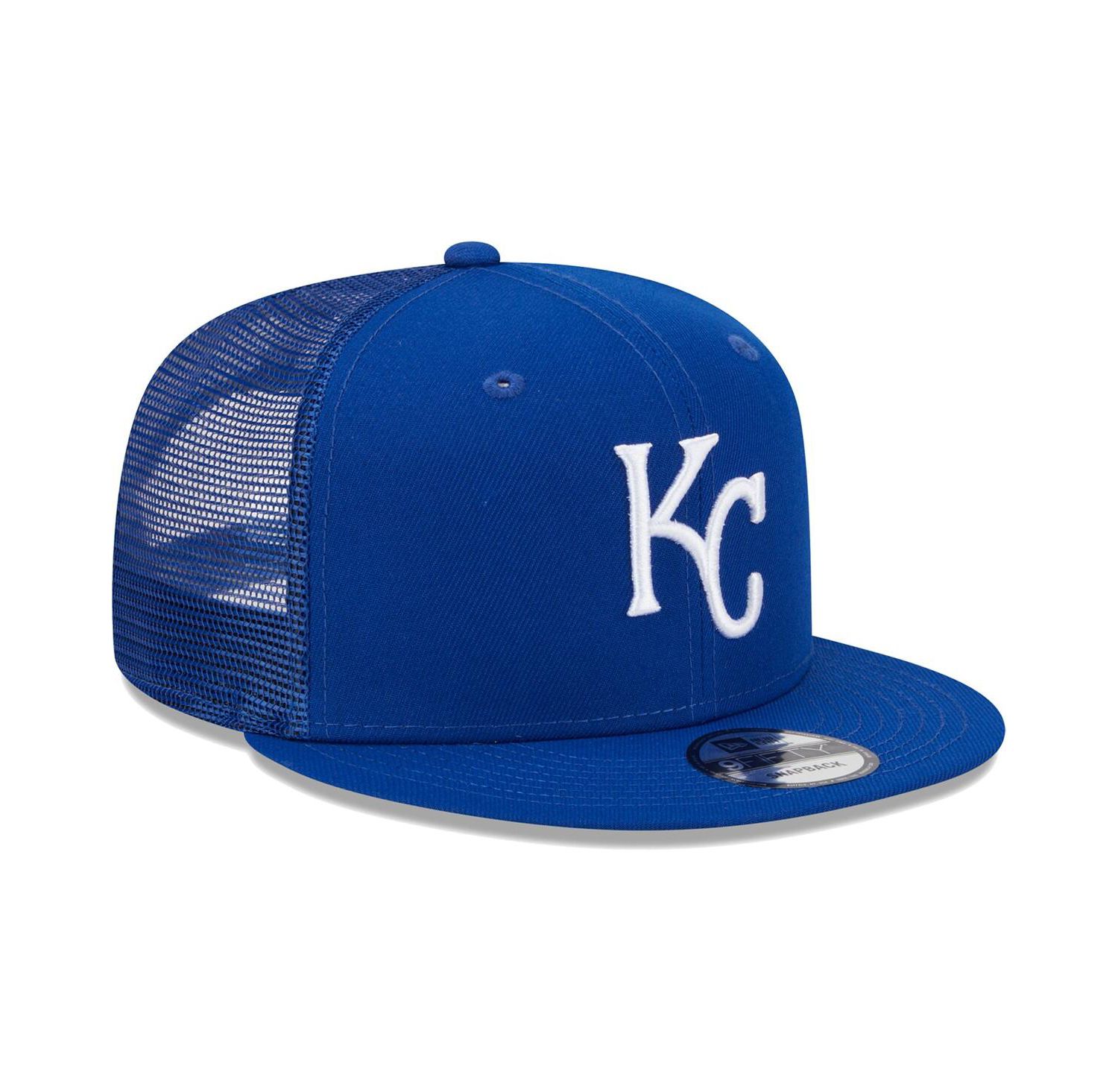 Men's Royal Kansas City Royals Team Color Trucker 9FIFTY Snapback Hat