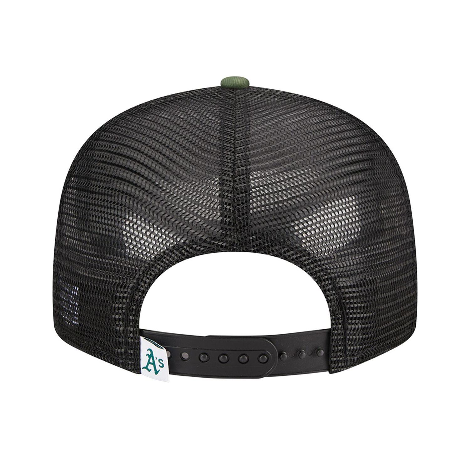 Men's Camo Oakland Athletics Woodland Camo Trucker 9FIFTY Snapback Hat