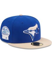 Lids Toronto Blue Jays New Era Scratch Squared Trucker 9FIFTY Snapback Hat  - Black