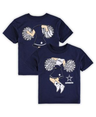 Little girls dallas cowboys shirt best sale