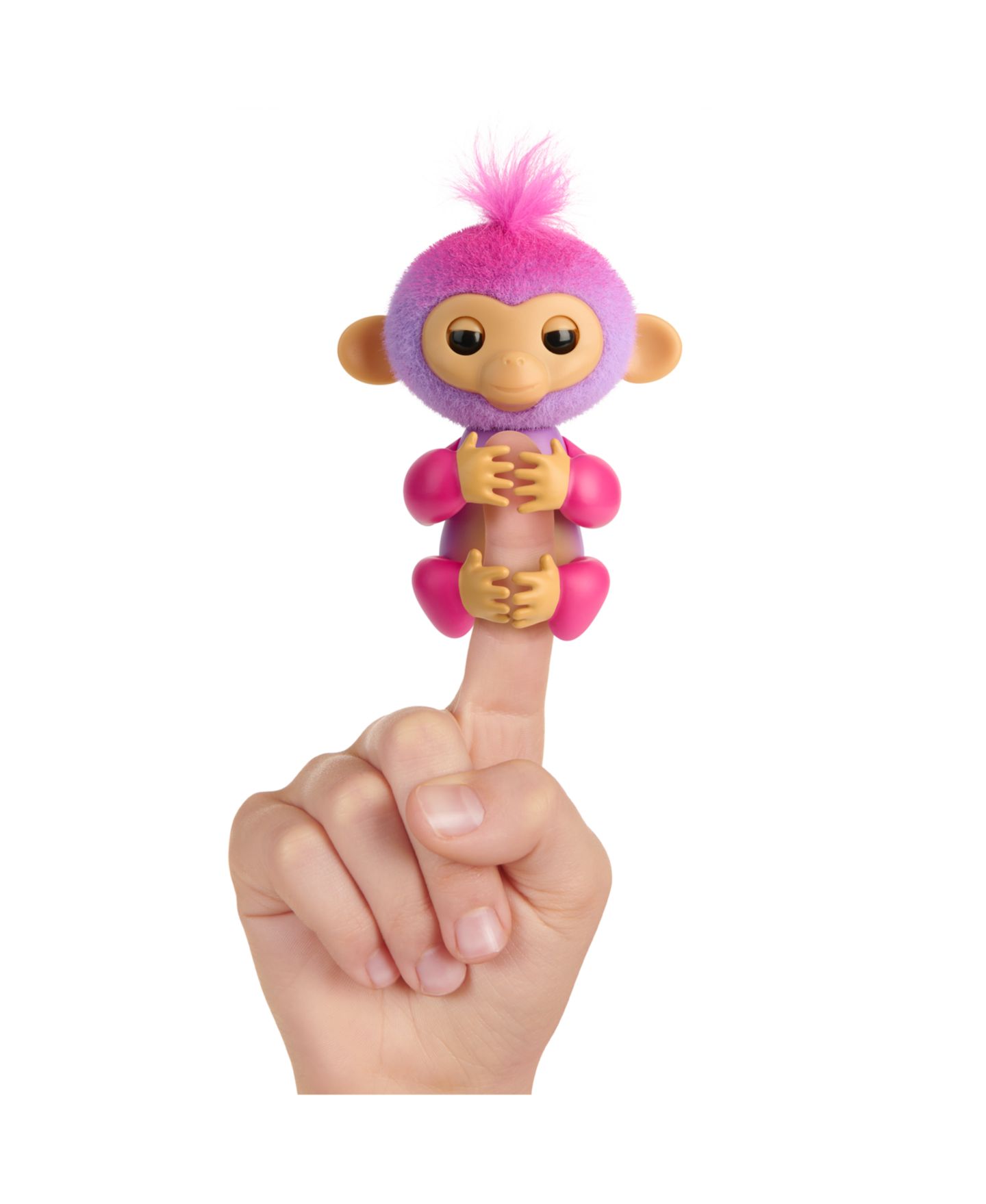 Детские фигурки Fingerlings Interactive Baby Monkey Reacts to Touch with 70+ Sounds & Reactions — фото 8