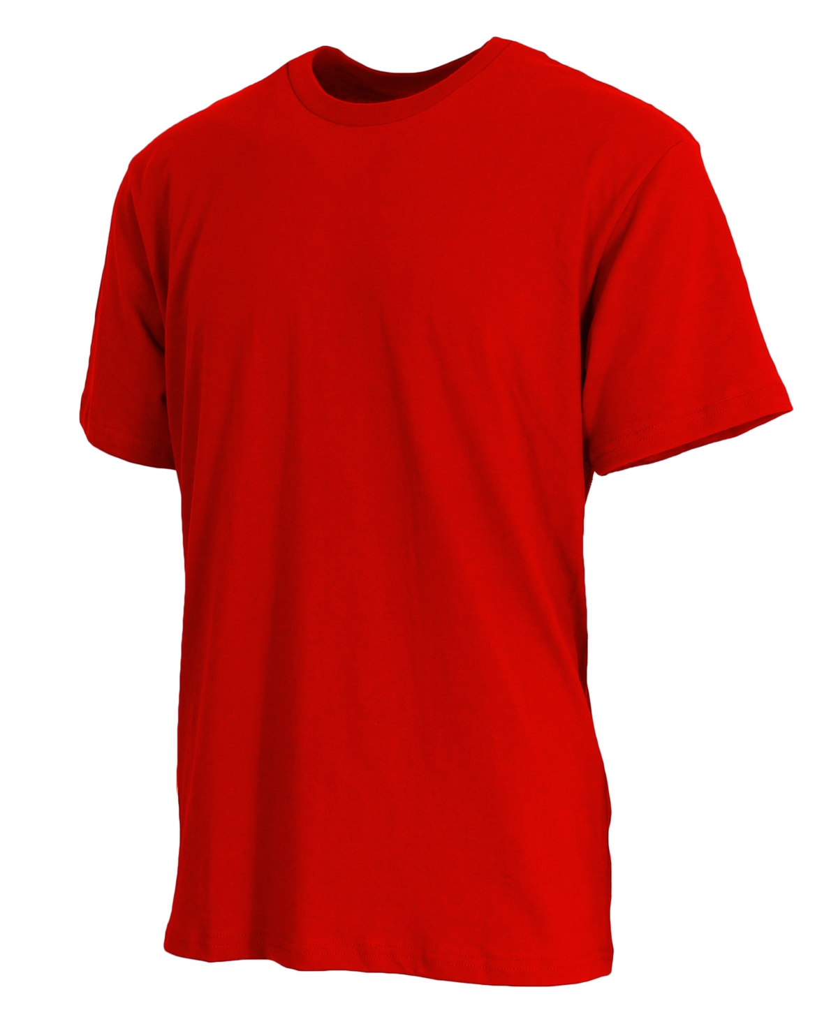 Blue Ice Men's Short Sleeve Crew Neck Classic T-shirt In Red