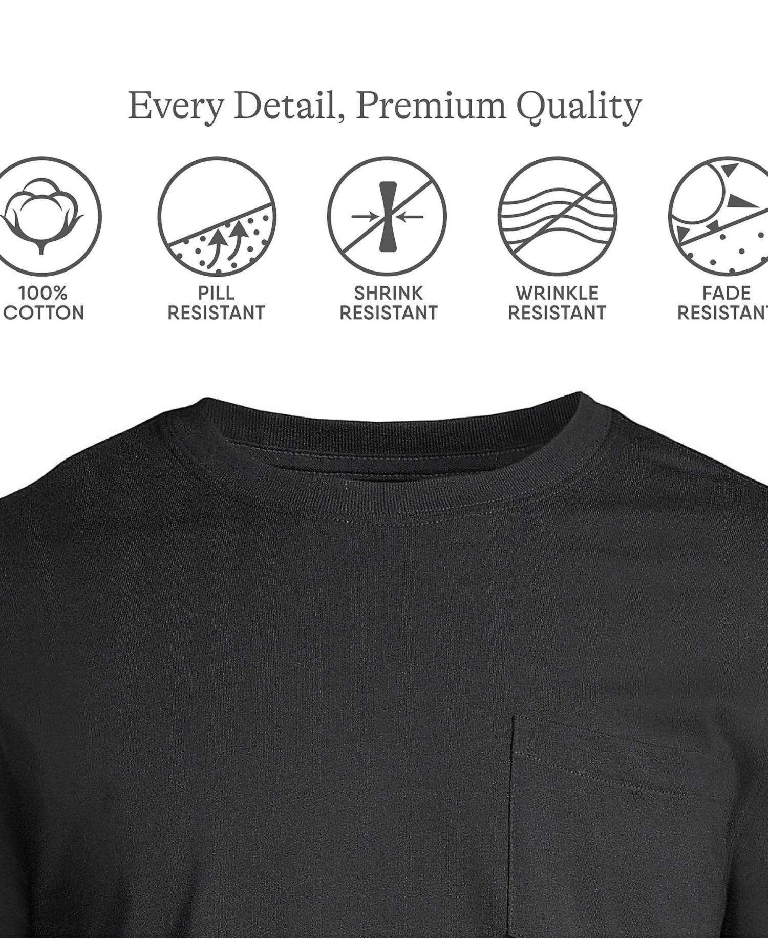Men's Tall Super-T Short Sleeve T-Shirt with Pocket