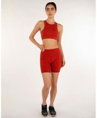 Women's Venti Mesh Longline Silkiflex Crop Bra