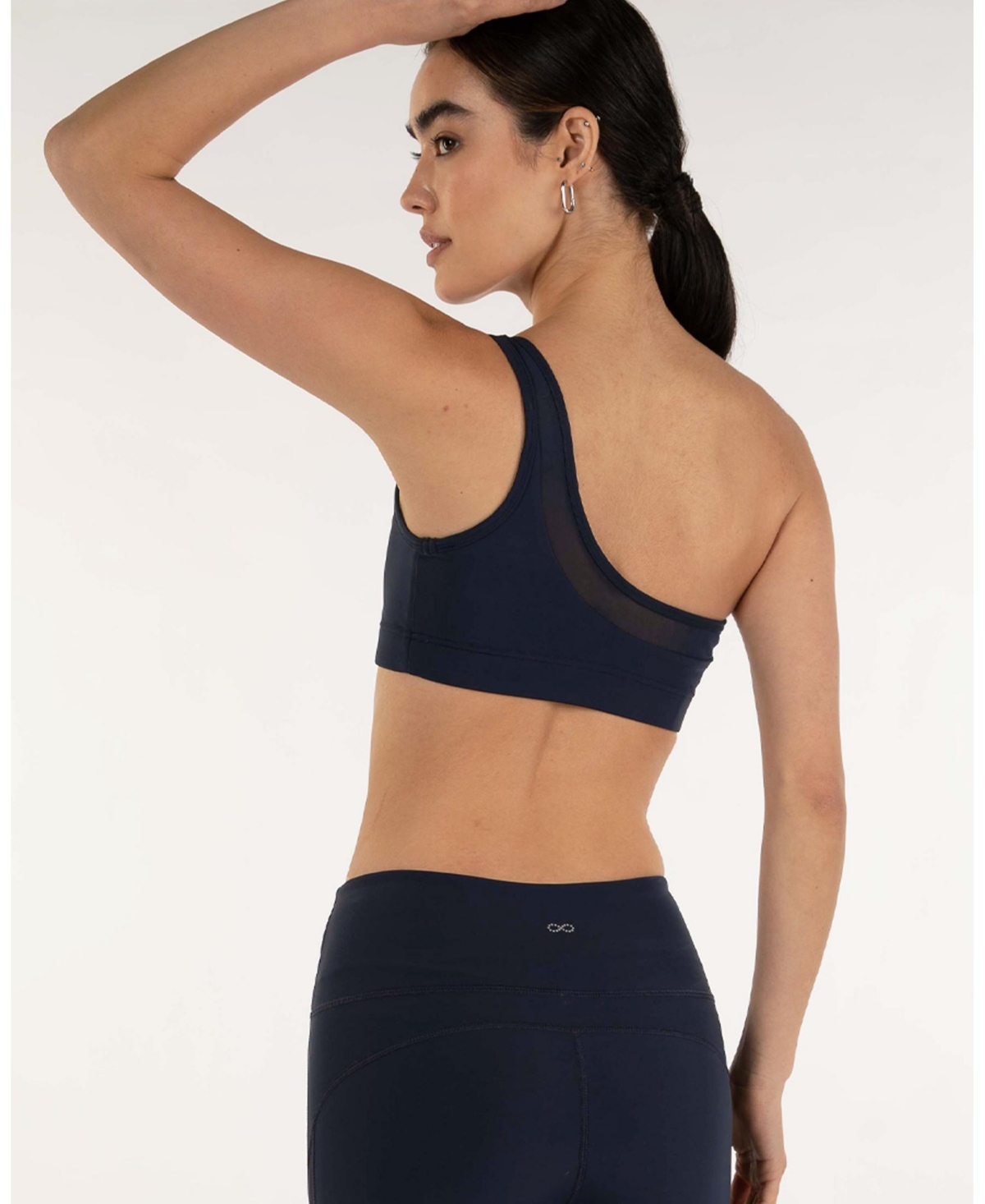Rebody Active Women's On Duty Mesh One Shoulder Bra