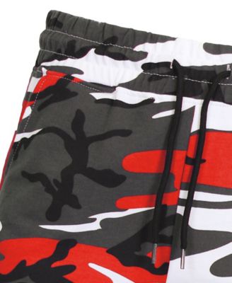 Men's Camo Printed French Terry Shorts, Pack of 3