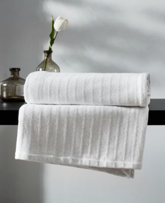 Vera Wang All Over Rib Cotton Reversible Blankets - Macy's