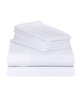 6PC Silky Soft Cooling Deep Pocket Performance Sheet Set - Macy's