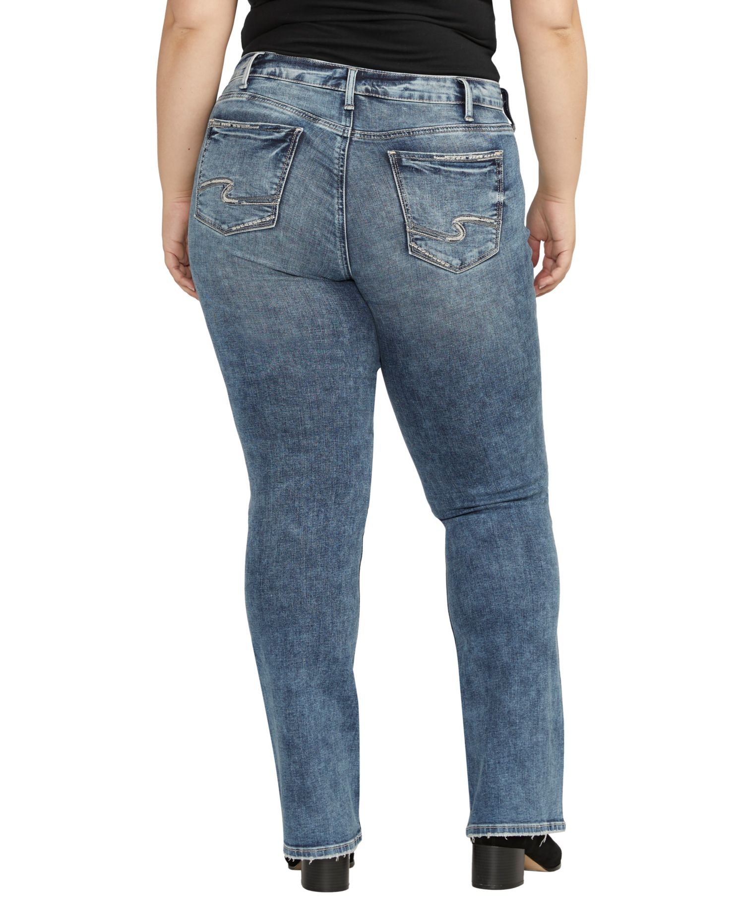 Plus Size Suki Mid Rise Curvy Fit Bootcut Jeans