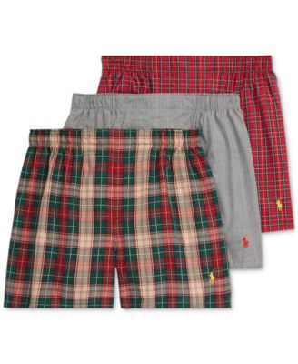 Polo Ralph Lauren - Men's 3-Pk. Classic Cotton Woven Boxers