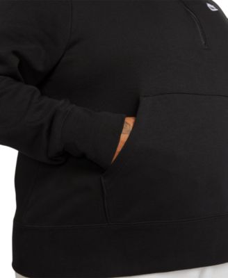 Plus Size Active Sportswear Club 1/2-Zip Fleece Sweatshirt