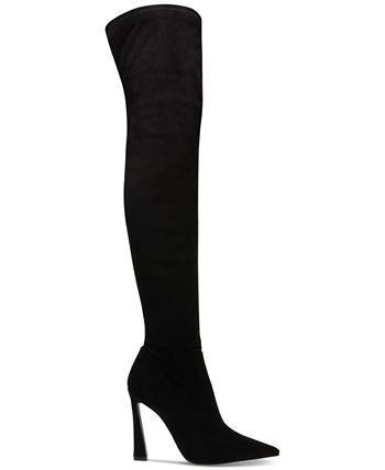 Steve Madden Women's Laddy Pointed-Toe Over-The-Knee Dress Boots - Macy's