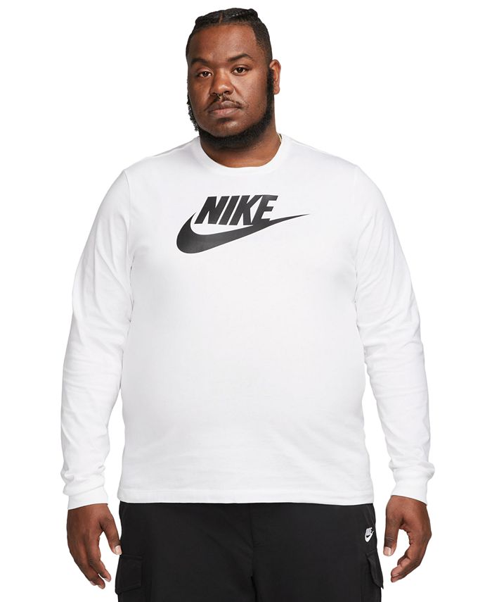 Vintage 90's Nike Swoosh Big Logo Black Xlarge T Shirt Nike Air Shirt Gray  Tag Tee Sportsman Shirts Size XL 