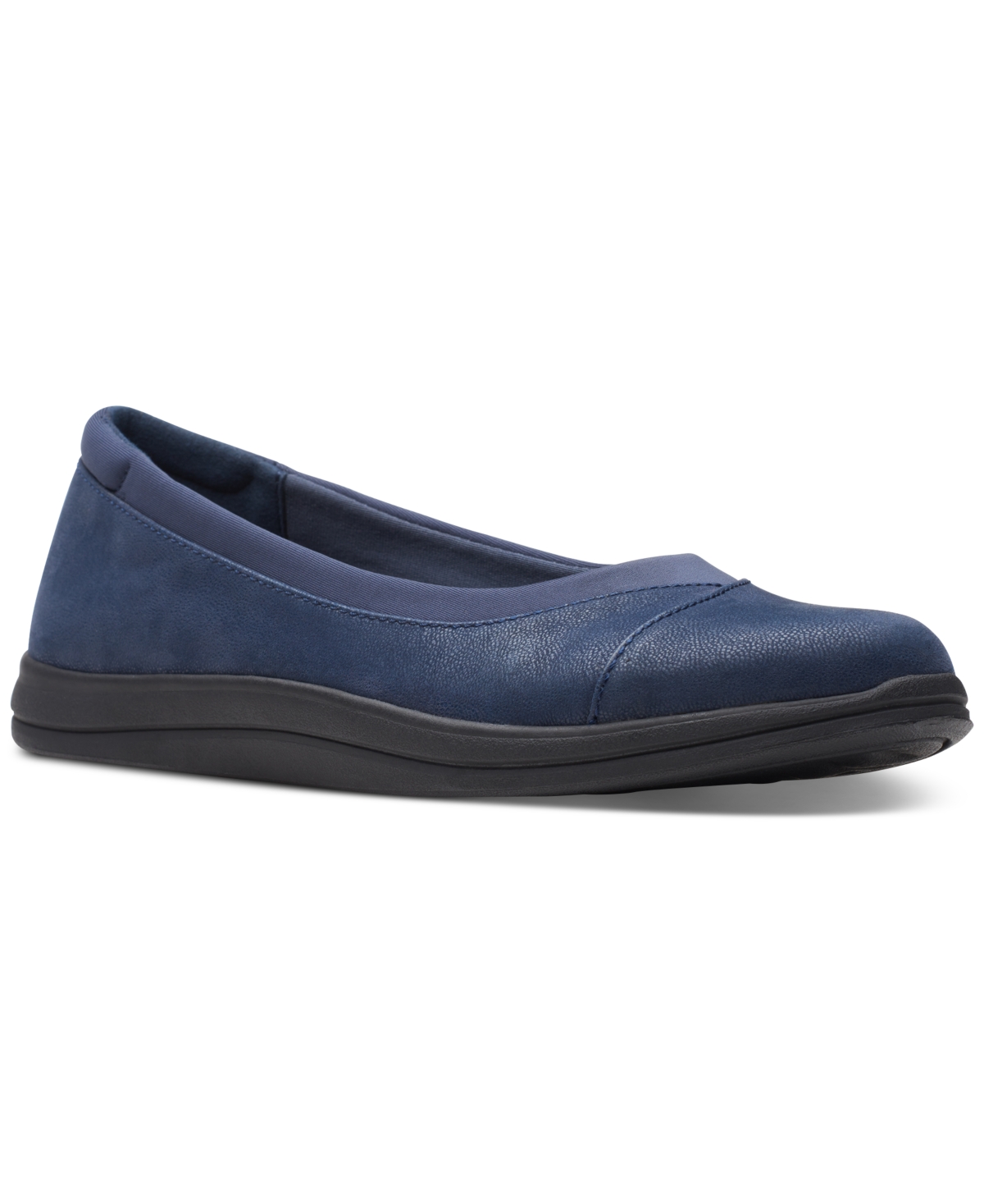 Clarks Women's Breeze Ayla Round-Toe Slip-On Flats