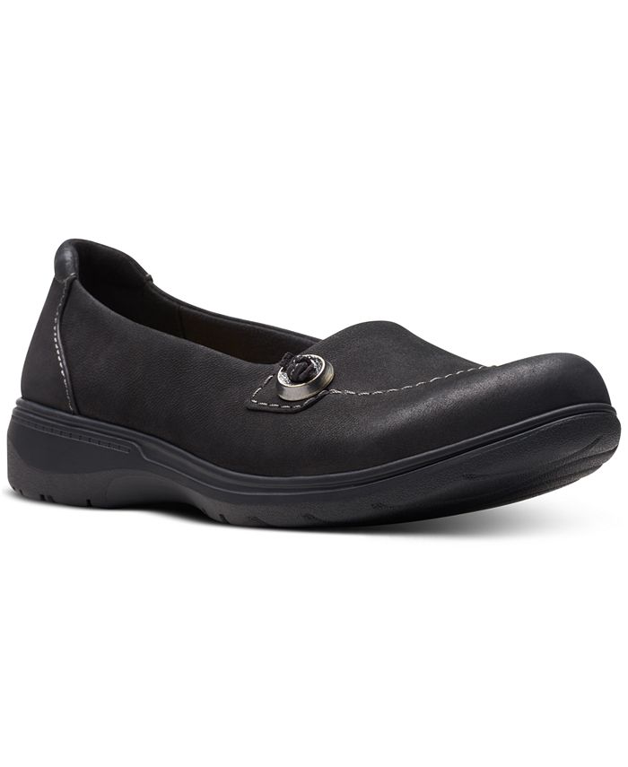 Clarks Women's Carleigh Lulin Round-Toe Slip-On Shoes - Macy's
