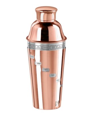 OGGI Groove Insulated Cocktail Shaker-17oz Double Wall Vacuum Insulated Stainless Steel, Tritan Lid Has Built In Strainer, Ideal Cocktail Mixer, Martini Shaker, Margarita Shaker, Black