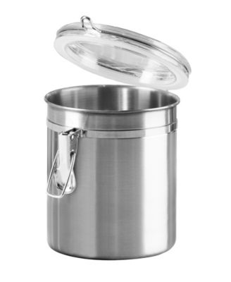 Clamp 4 Piece Canisters with Clear Lids Set