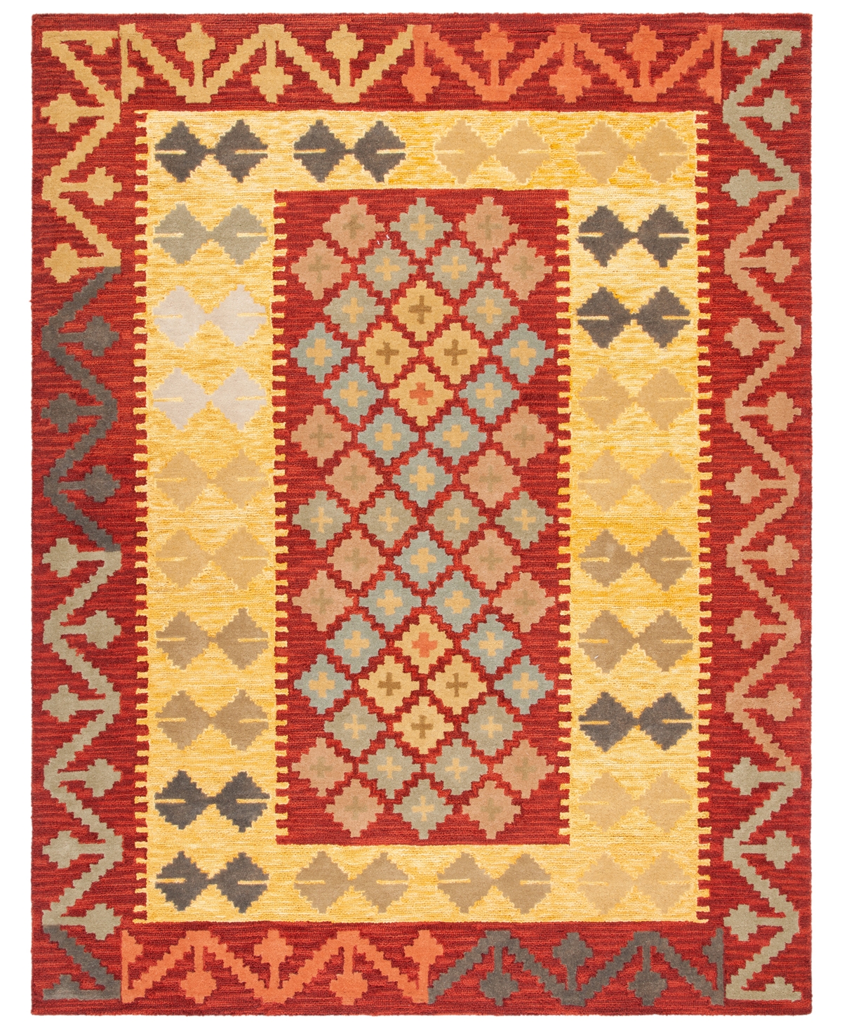 Safavieh Aurora APN403 8' x 10' Area Rug - Red, Gold