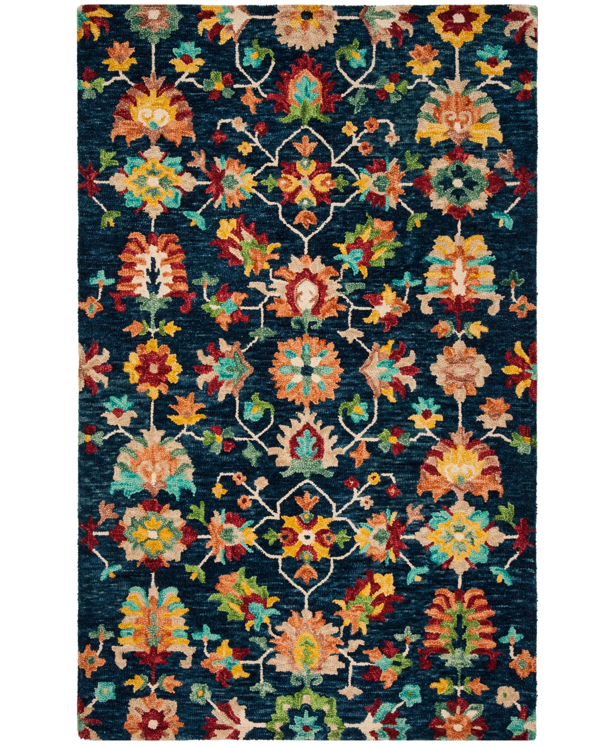Safavieh Aurora APN510 6' x 9' Area Rug - Navy, Red