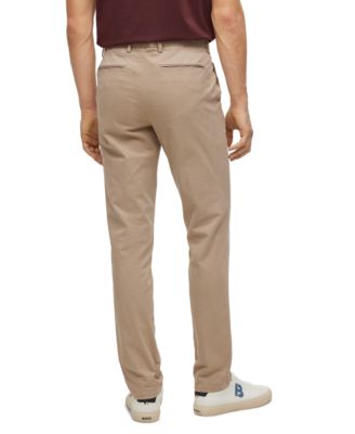 Men's Stretch-Cotton Gabardine Slim-Fit Chinos