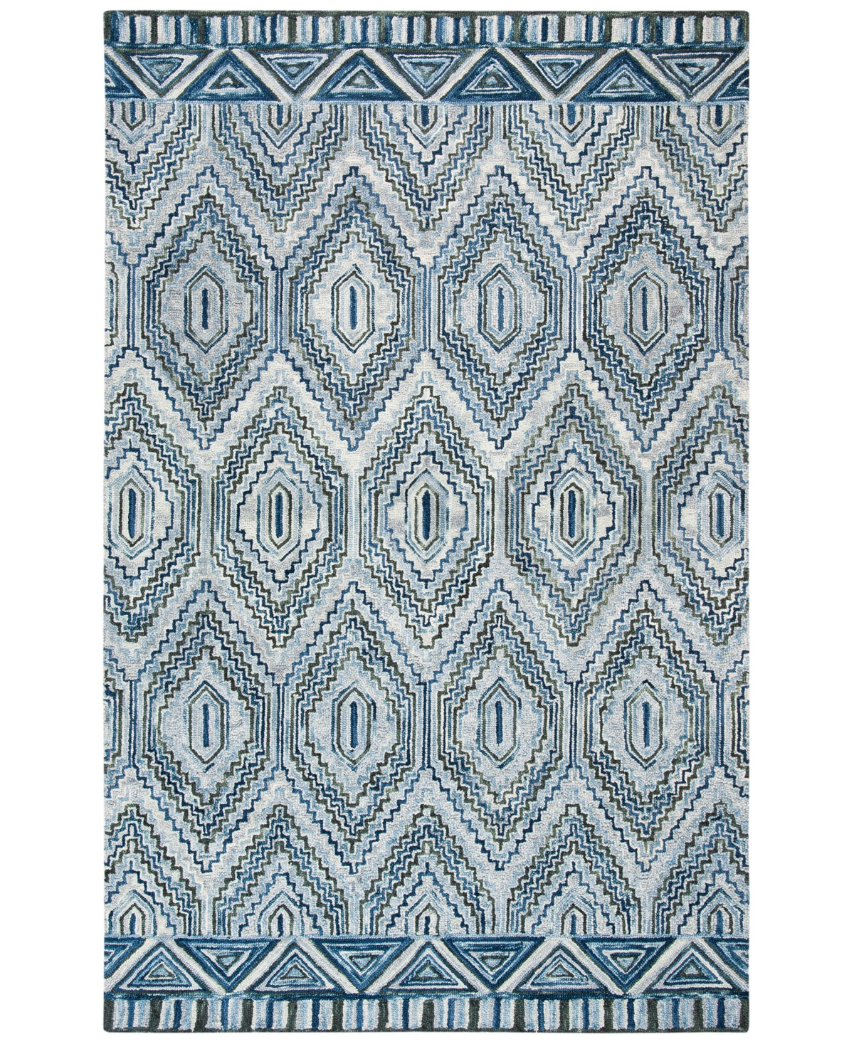 Safavieh Aurora APN823 6' x 9' Area Rug - Gray, Blue